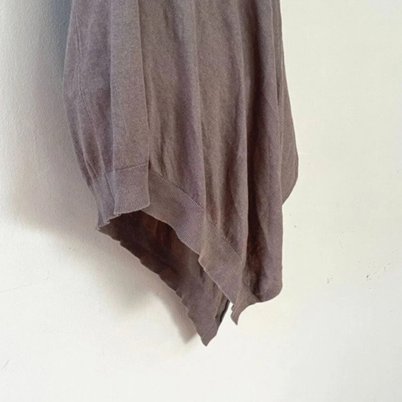 Charli London Women's Brown One Shoulder 3/4 sleeve Jumper Size 1 XS Lightweight - Picture 5 of 14